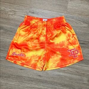 Inaka Power Orange and Yellow Athletic Shorts